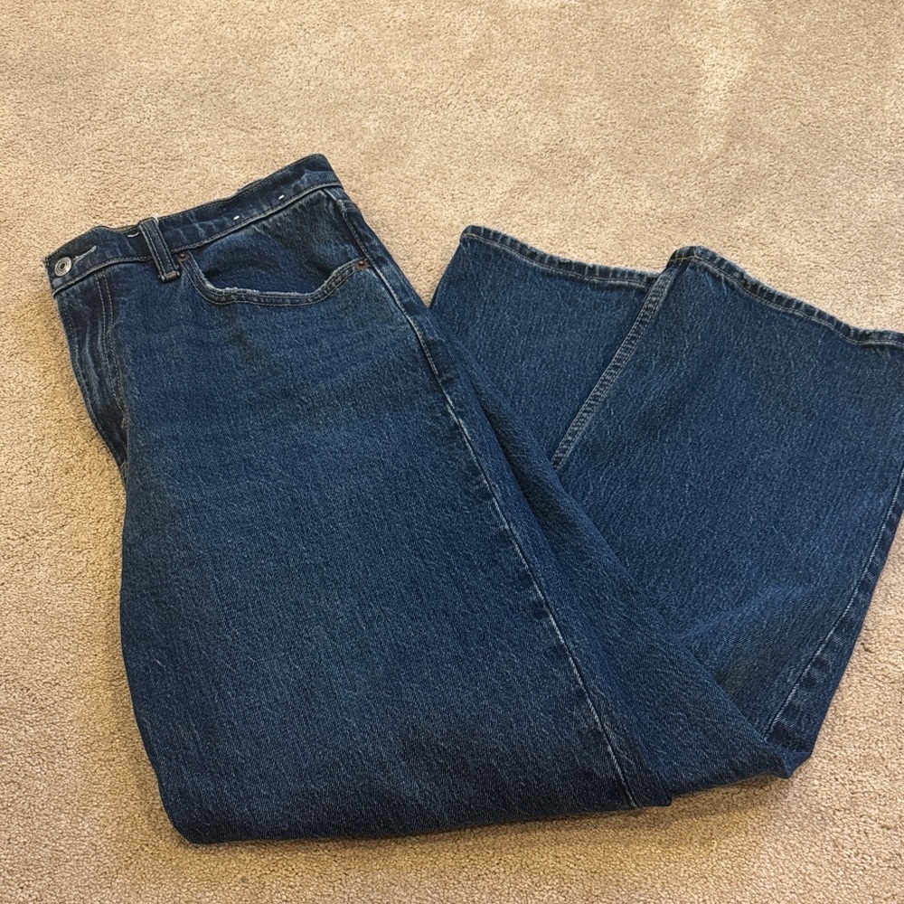 Abercrombie & Fitch Vintage Straight High Rise Jeans